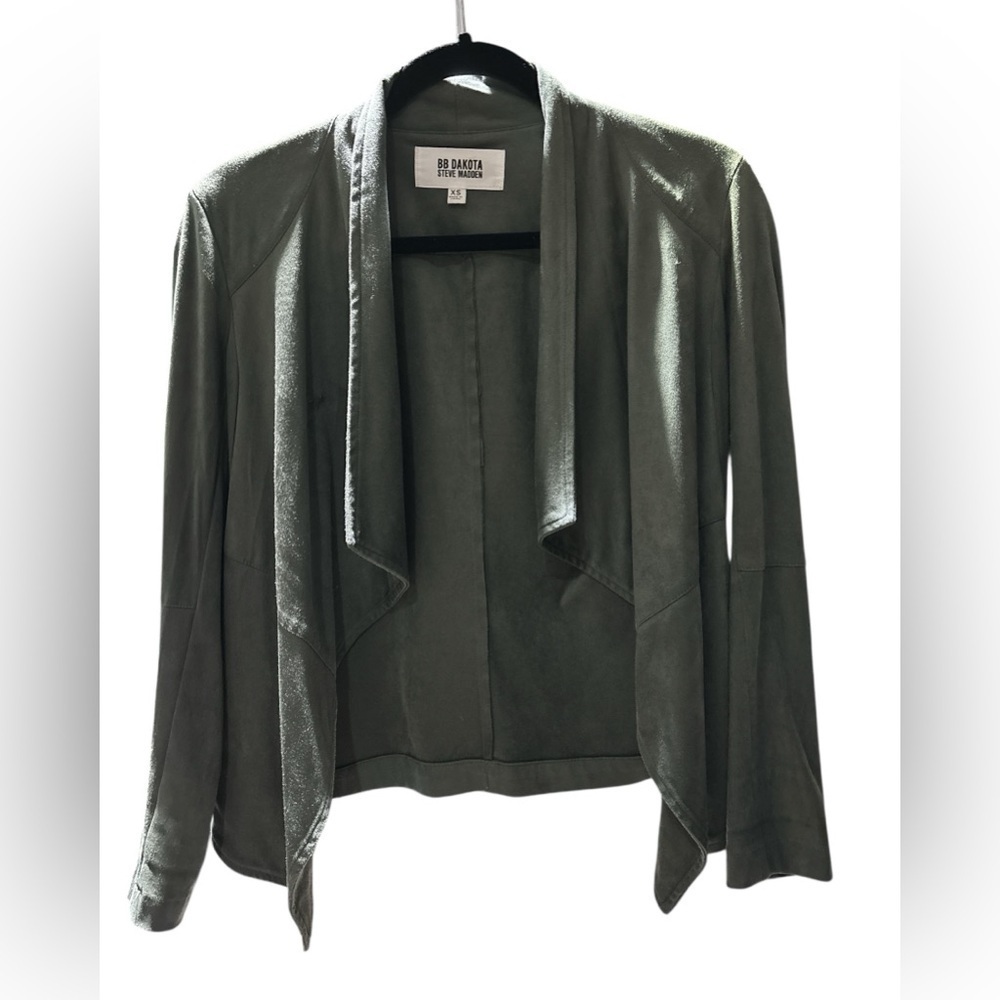 BB Dakota Women's Charcoal Blazer